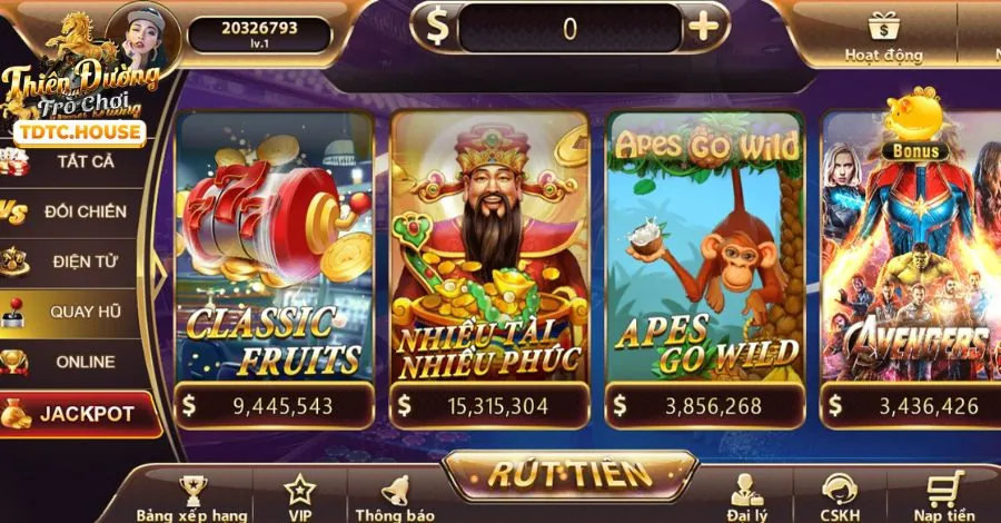 Slot Games & Nổ Hũ