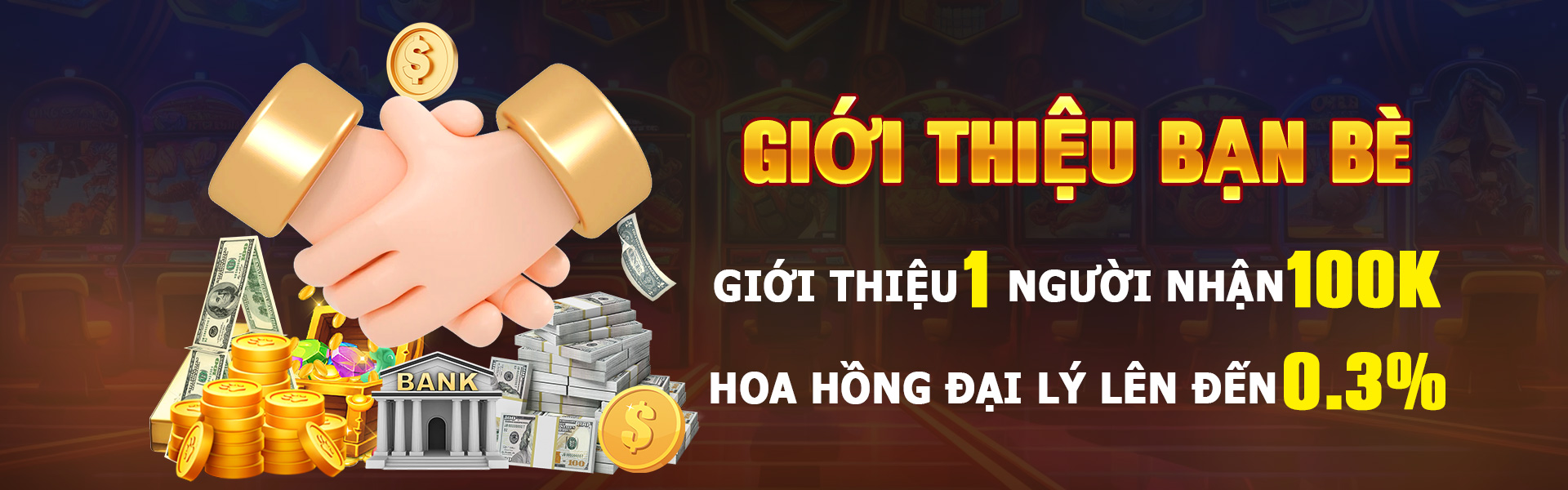 Thưởng giới thiệu bạn bè khi tham gia các trang web cá cược uy tín